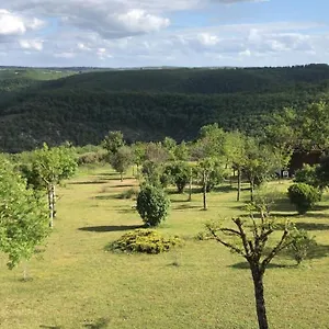 Chalet Des Deux Vallees Avec Vue Imprenable, Rocamadour