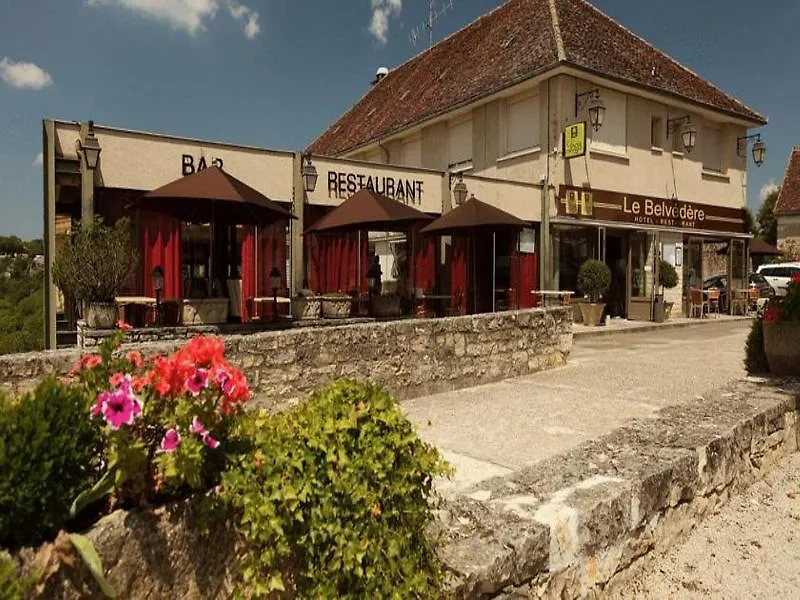 Logis Hotels - Le Belvedere - Hotel 2 Etoiles Et Restaurant Rocamadour